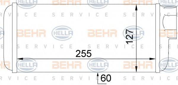 BEHR HELLA SERVICE 8FH 351 024-441