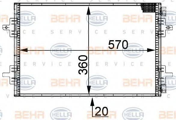 BEHR HELLA SERVICE 8FC 351 301-441