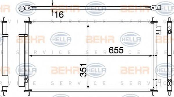 BEHR HELLA SERVICE 8FC 351 308-781