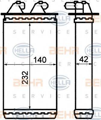 BEHR HELLA SERVICE 8FH 351 313-201