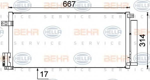 BEHR HELLA SERVICE 8FC 351 319-161