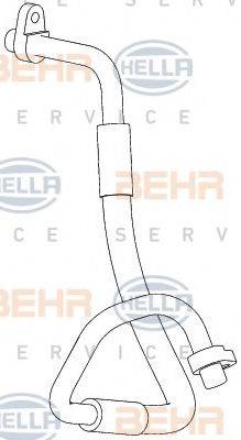 BEHR HELLA SERVICE 9GS351338691 Трубопровід високого тиску, кондиціонер
