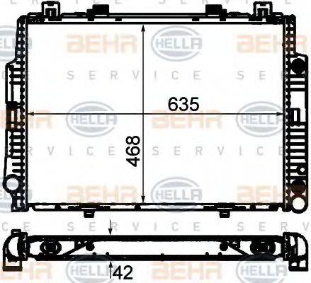 BEHR HELLA SERVICE 8MK 376 711-511