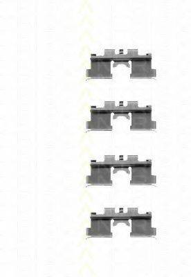 OEMPARTS 41060-01A25 Комплектуючі, колодки дискового гальма