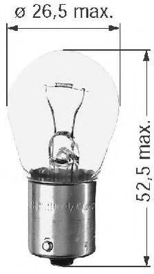 BERU 312210 Лампа розжарювання, ліхтар покажчика повороту; Лампа розжарювання, ліхтар сигналу гальмування; Лампа розжарювання, задня протитуманна фара; Лампа розжарювання, фара заднього ходу
