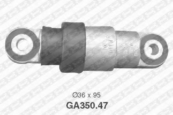 SNR GA35047 Натяжний ролик, полікліновий ремінь