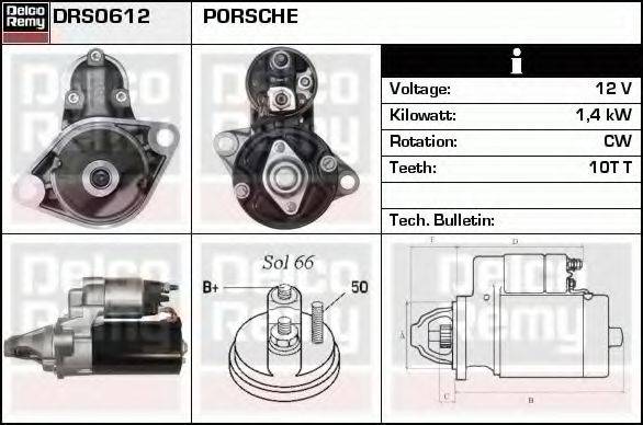 DELCO REMY DRS0612