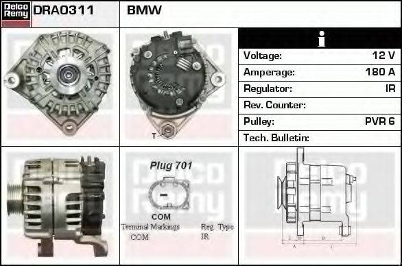 BMW 439613 Генератор