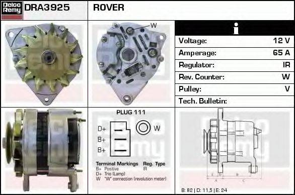 DELCO REMY DRA3925