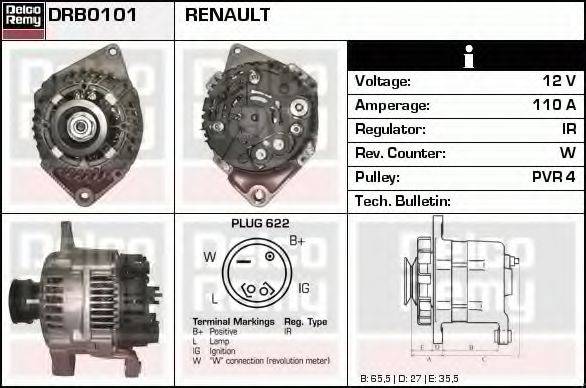 DELCO REMY DRB0101