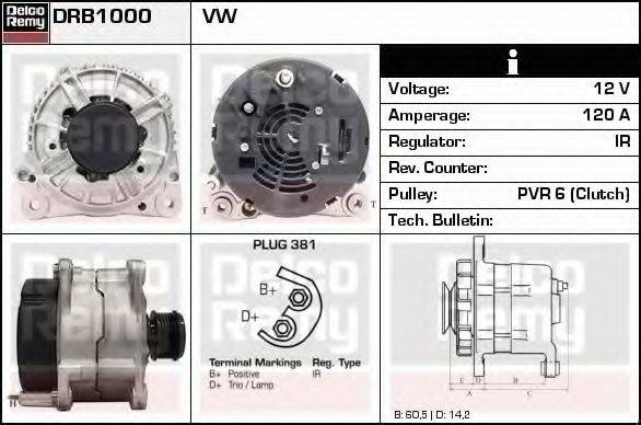 DELCO REMY DRB1000