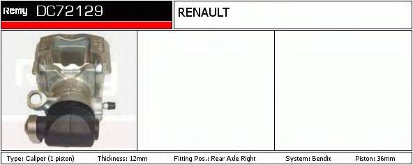 RENAULT TRUCKS 6025071054 Гальмівний супорт