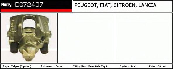 PEUGEOT 440E12 Гальмівний супорт