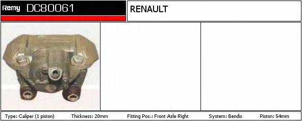 RENAULT TRUCKS 7701200700 Гальмівний супорт