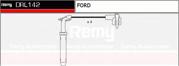 DELCO REMY DRL142 Комплект дротів запалювання