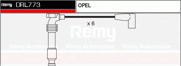 DELCO REMY DRL773 Комплект дротів запалювання