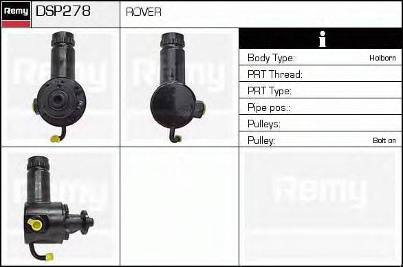 ROVER QVB10017 Гідравлічний насос, кермо