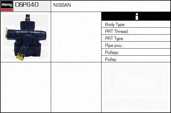 DELCO REMY DSP640 Гідравлічний насос, кермо