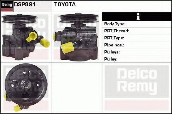 DELCO REMY DSP891 Гідравлічний насос, кермо