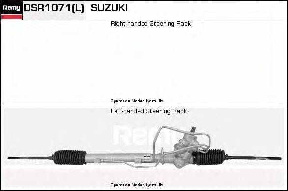SUZUKI 4858062E11 Рульовий механізм