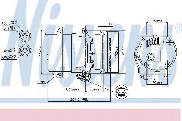 ZAZ 96291294 Компресор, кондиціонер