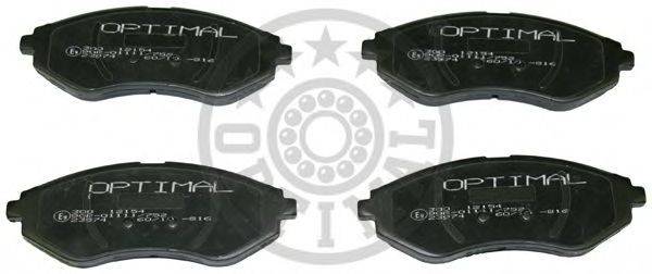 OPTIMAL 23974 Комплект гальмівних колодок, дискове гальмо
