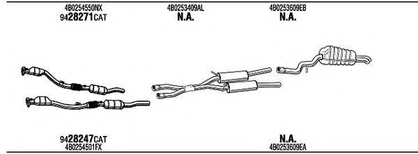 WALKER ADH16013A Система випуску ОГ