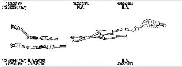 WALKER ADH16013B Система випуску ОГ