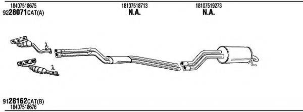 WALKER BWH17830B Система випуску ОГ