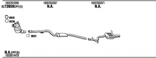 WALKER BWK32113BB Система випуску ОГ