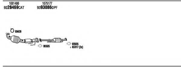 WALKER FOK33352BA Система випуску ОГ