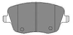 MAPCO 6118 Комплект гальмівних колодок, дискове гальмо