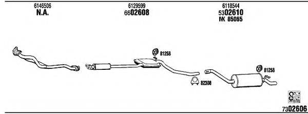 FONOS FO56016 Система випуску ОГ