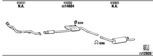 FONOS FO60331 Система випуску ОГ