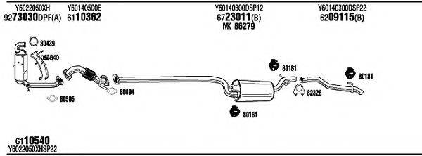 FONOS MAH17875CC Система випуску ОГ