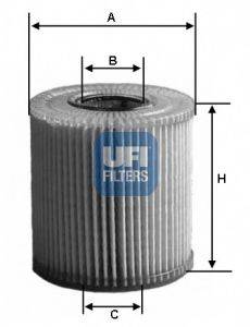 UFI 2500100 Масляний фільтр