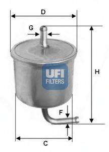 UFI 3154000 Паливний фільтр