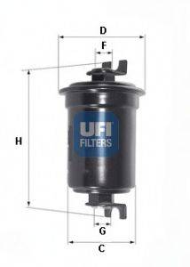 UFI 3155500 Паливний фільтр
