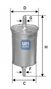 UFI 3174700 Паливний фільтр