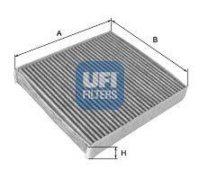 UFI 5410700 Фільтр, повітря у внутрішньому просторі