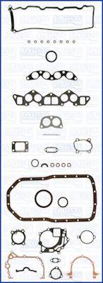 NISSAN 10101-D9735 Комплект прокладок, двигун