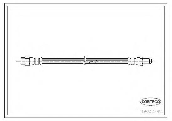 FORD 1568859 Гальмівний шланг