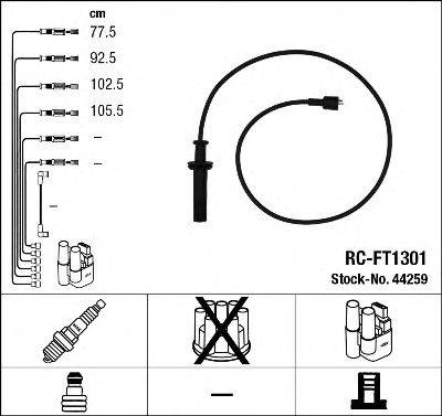 NGK 44259 Комплект дротів запалювання