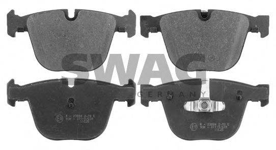 SWAG 20916804 Комплект гальмівних колодок, дискове гальмо