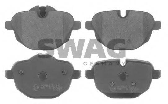 SWAG 20916839 Комплект гальмівних колодок, дискове гальмо