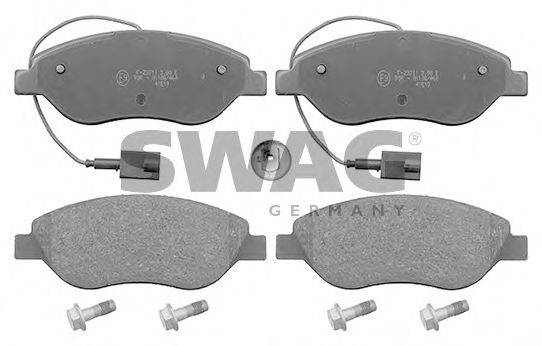 SWAG 70116012 Комплект гальмівних колодок, дискове гальмо