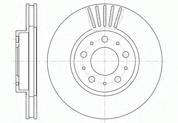 A.P. 24453 V гальмівний диск