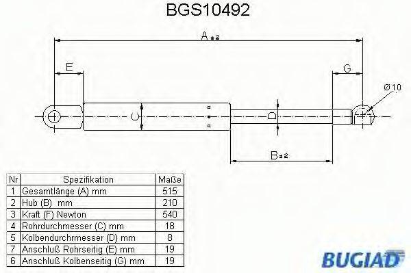 BUGIAD BGS10492