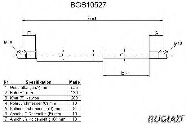 BUGIAD BGS10527