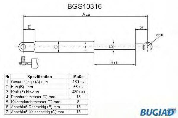 BUGIAD BGS10316